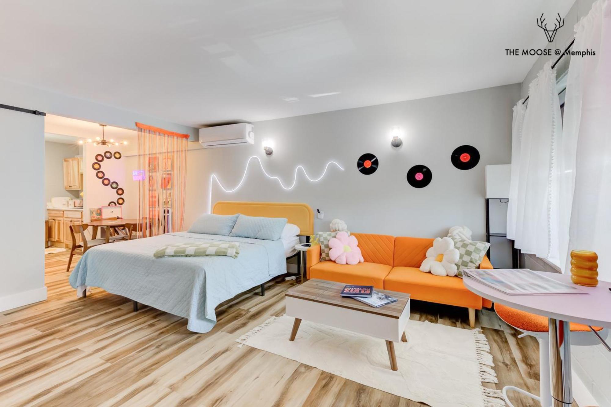 Apartmán The Moose #10 - Stylish Loft With King Bed, Free Parking & Wi-Fi Memphis Exteriér fotografie