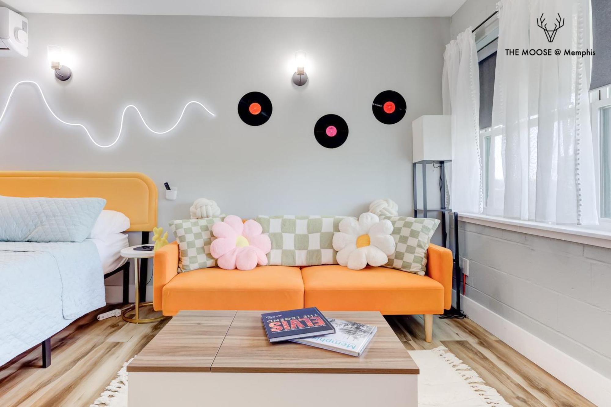 Apartmán The Moose #10 - Stylish Loft With King Bed, Free Parking & Wi-Fi Memphis Exteriér fotografie