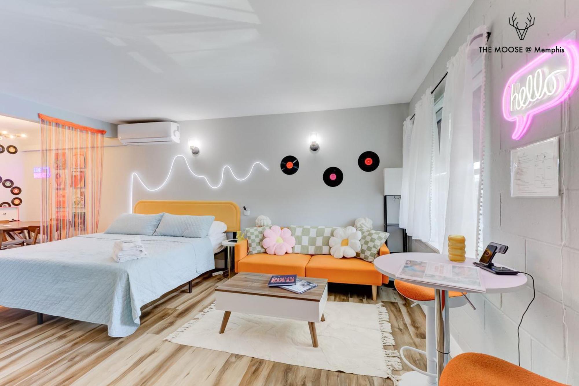 Apartmán The Moose #10 - Stylish Loft With King Bed, Free Parking & Wi-Fi Memphis Exteriér fotografie