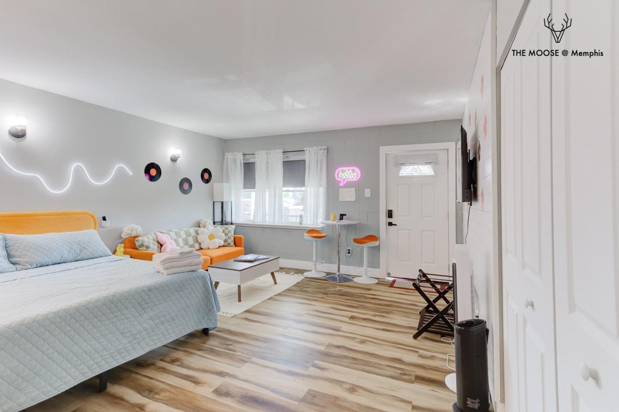 Apartmán The Moose #10 - Stylish Loft With King Bed, Free Parking & Wi-Fi Memphis Exteriér fotografie