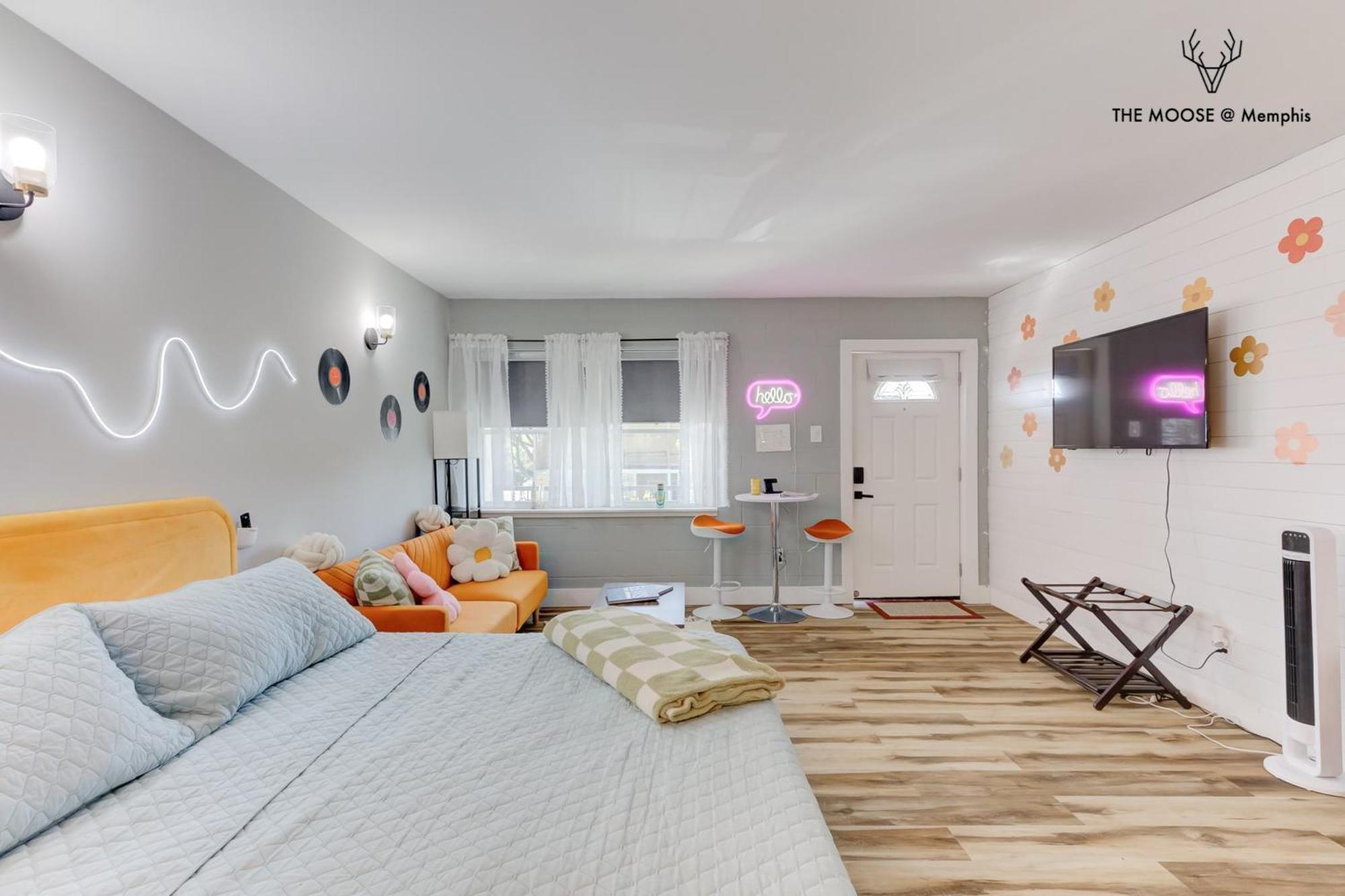 Apartmán The Moose #10 - Stylish Loft With King Bed, Free Parking & Wi-Fi Memphis Exteriér fotografie